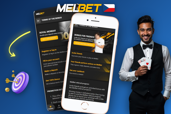 Aplikace Melbet Casino na Androidu a iPhonu s vyplněným promo kódem MELBSTAR při registraci